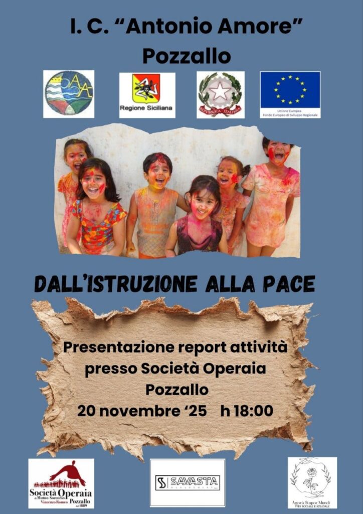 Dall'Istruzione alla Pace: L'I.C. Antonio Amore Pozzallo presenta il report delle attività